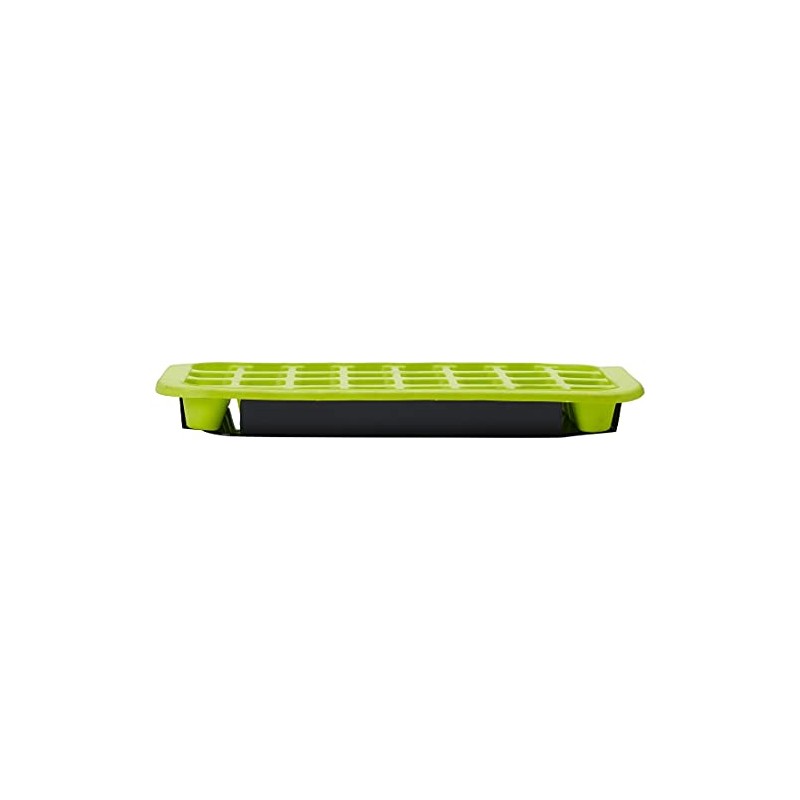Avanti 32 Cup Flexible Ice Cube Tray with Base Tray,