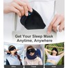 3D Bluetooth Music Eye Mask | Wireless Stereo Sleep Shade,Bluetooth