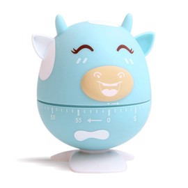 Mechanical Kitchen Timer, Cute Wind Up 60-Minute Manual Countdown for Kids, Classroom, Home, Study and Cooking