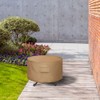 NEXCOVER Square Fire Pit Cover - Waterproof 600D Heavy Duty