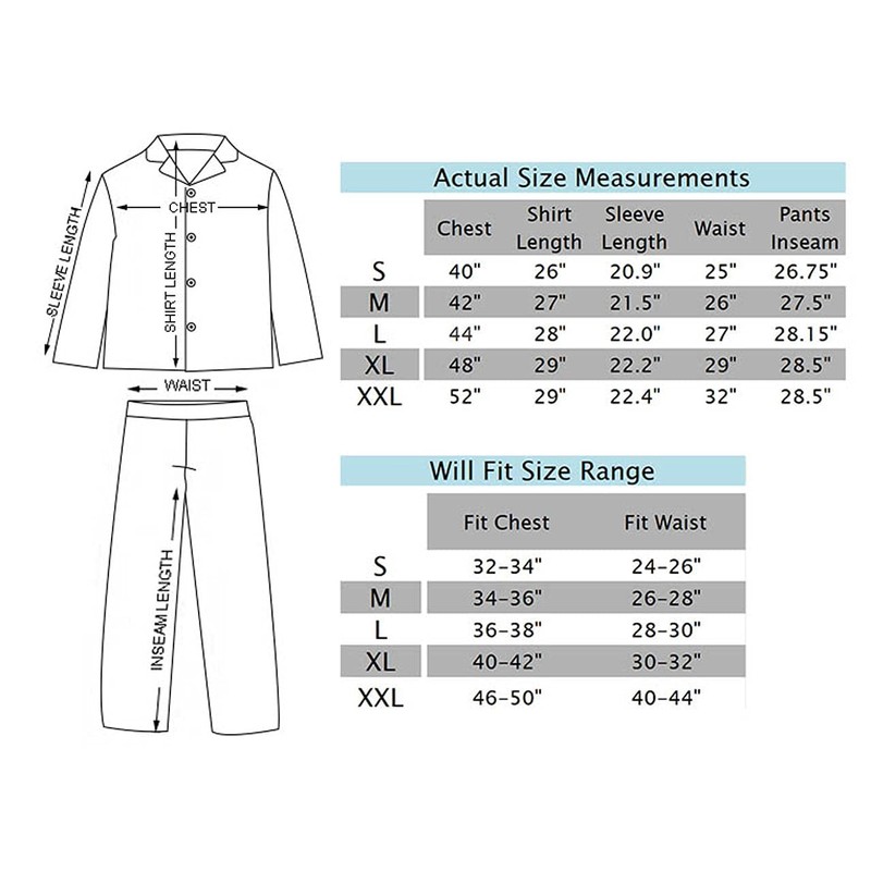 Lavenderi Women's Long Sleeve Premium Satin Pajama Set (Large, Light