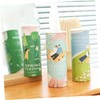 Ciieeo 3pcs Car Tissues with Round Tissue Holder Travel Cylinder