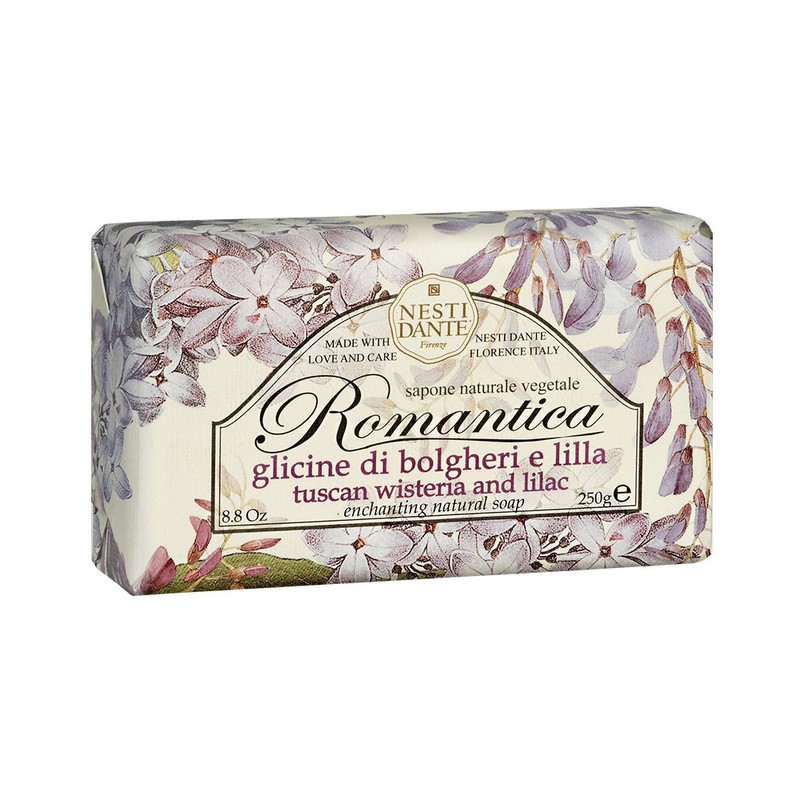 Nesti Dante Romantitica Wisteria & Lilac Soap Pack of 3