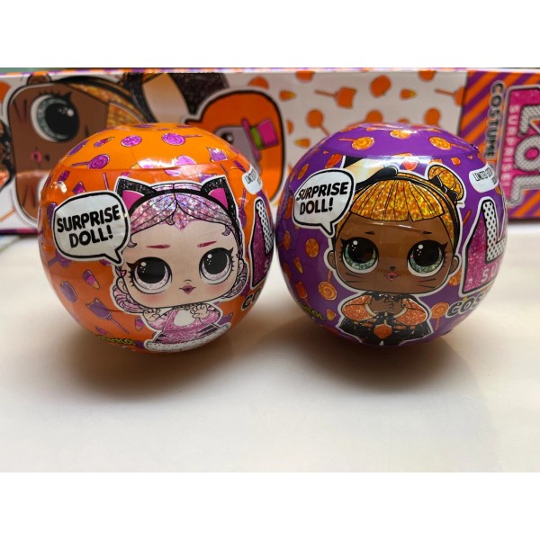 L.O.L. Surprise! 2 LOL Surprise Costume Glam Dolls - Purple-Orange