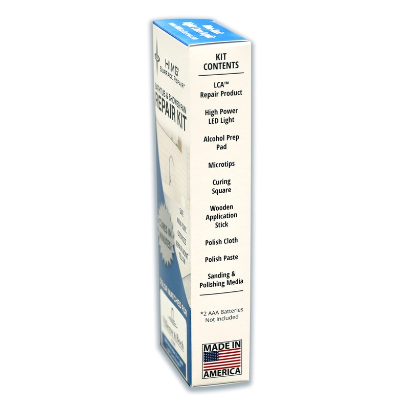 HIMG Bathtub & Shower Pan Repair Kit (Kohler White)