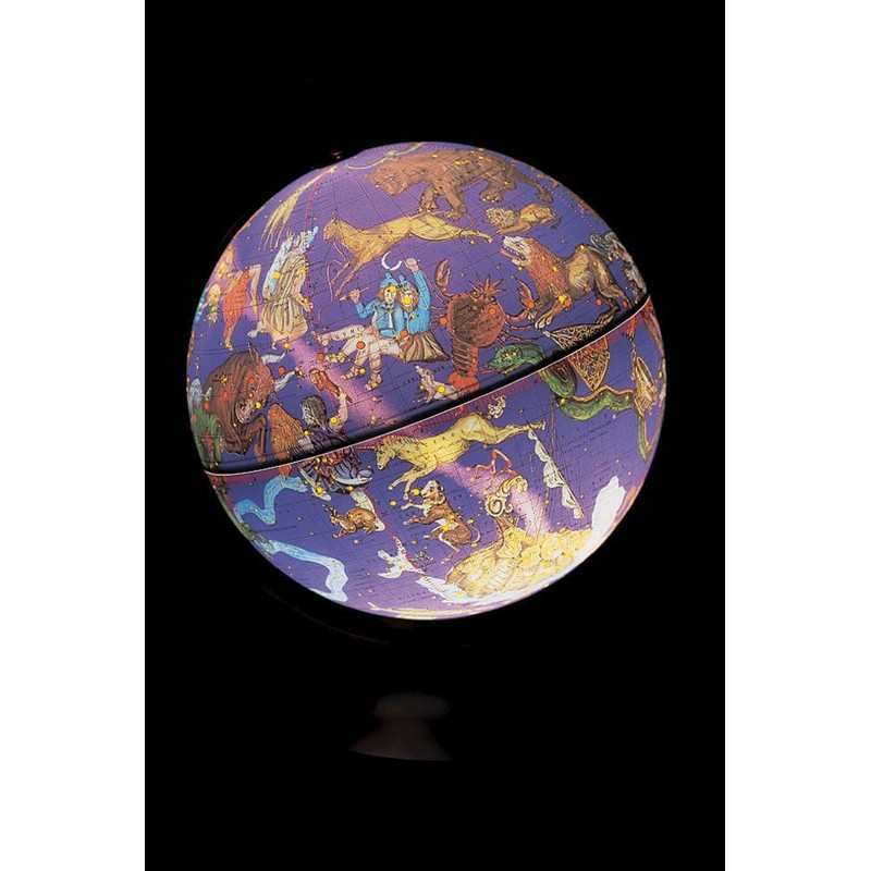 Replogle Constellation Illuminated Globe, Dual map, Detailed Sky map, Turn