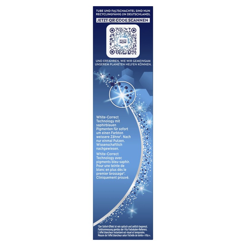 Signal White Now Toothpaste for Immediately 3x Whiter Teeth and
