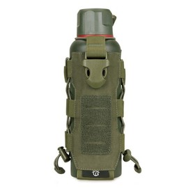 ACEXIER Tactical Molle Water Bottle Nylon Bag 0.3L-0.8L Canteen Cover Holster Travel Kettle Bag with Molle System