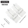 SANKINS Self Closing Gate Hinges Heavy Duty Hardware Hinges for