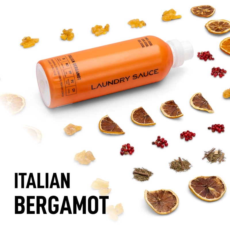 Laundry Sauce - Laundry Fabric Softener (Italian Bergamot) Luxury Fragrance,
