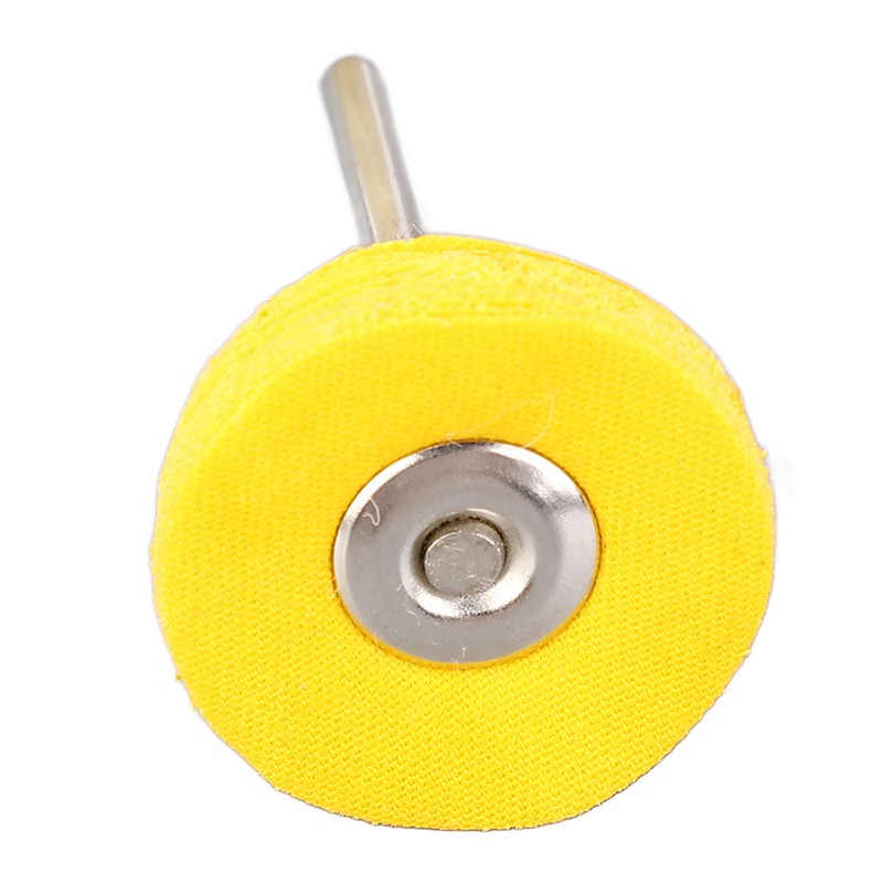 50Pcs Wool Felt Mandrel Mounted Grinding Polishing Wheel Buffing Wheel
