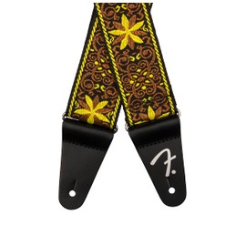 Fender Pasadena Woven Guitar Strap - Yellow Wallflower