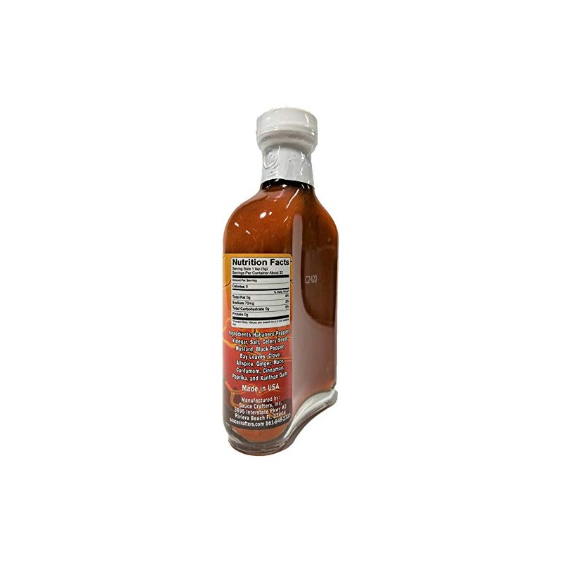 Orange Krush Habanero Hot Sauce, 5oz