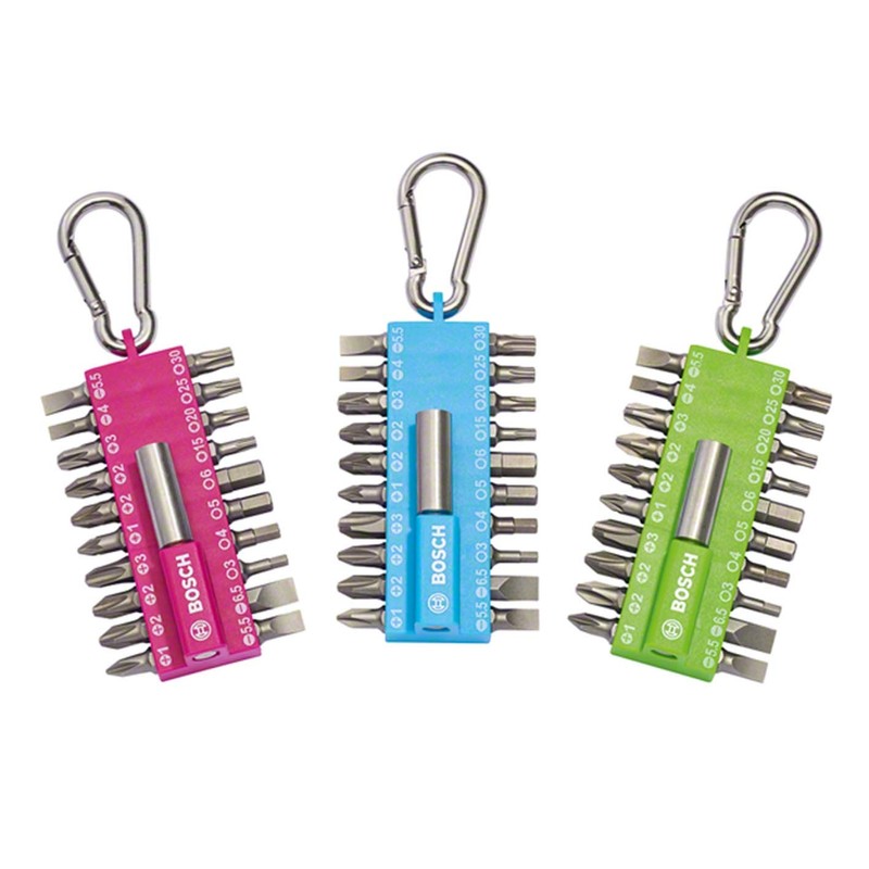 Bosch 2607002823 21 Piece Driver Bit Set (Light Green)