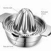 Manual Citrus Juicer for Fresh Juice – Stainless Steel Lemon