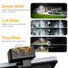 LAMLAMCK LED Spotlight with Motion Sensor Outdoor - 100 W