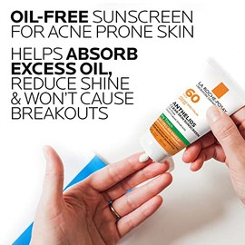La Roche-Posay - Protector solar Anthelios Clear Skin SPF 60, 1.7 onzas líquidas Oz.