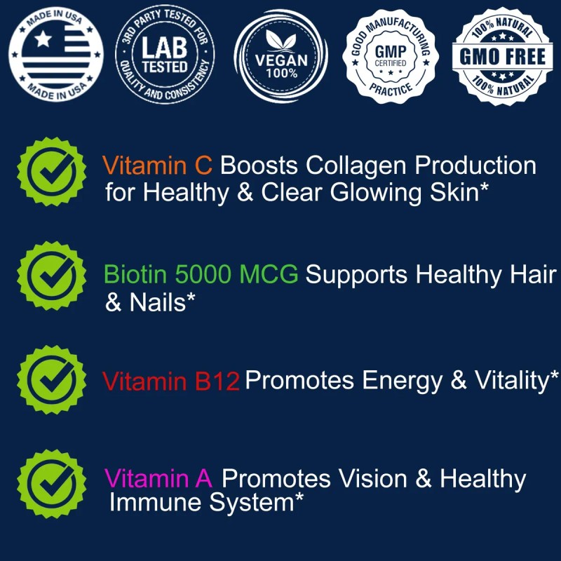 Formulife Gominolas Veganas Cabello Piel Uñas 60 Unidades