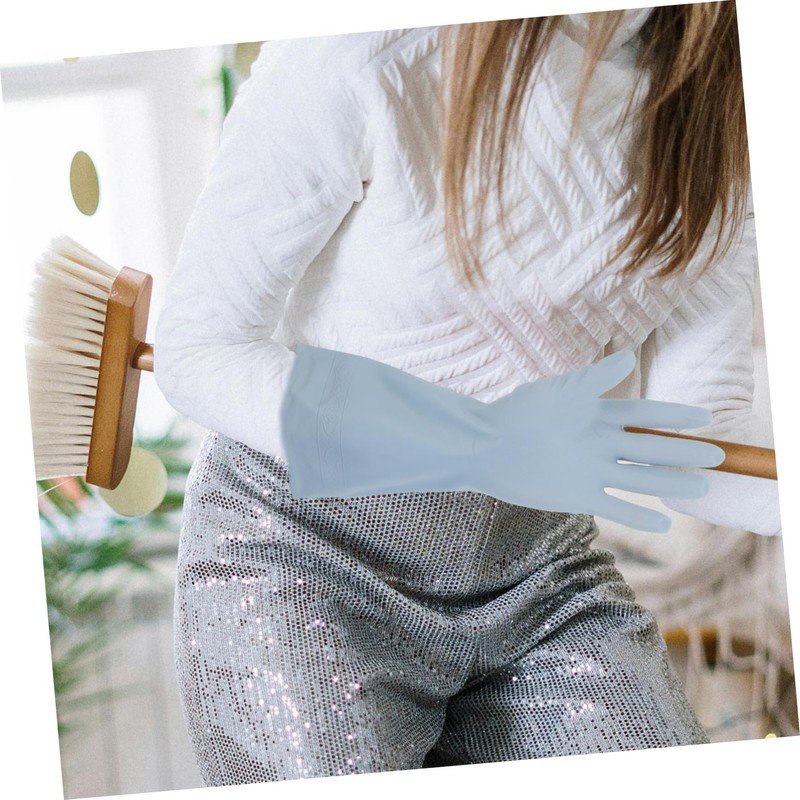 Gatuida 3Pairs Dishwashing Gloves for Kitchen Use Non Slip Household