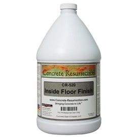 Concrete Resurrection Floor Wax - Professional Easy to Use and Install High Gloss Premium Floor Finish. Excellent repairability with high initial gloss and good durability.