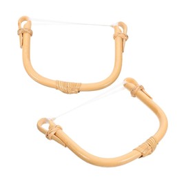 BIUDECO 2pcs Teapot Handle Accessories Kettle Teaspoons Teapot Repair Accessories Handle Replacement for Ceramic Pot Buckle Teapot Handle Purse U-shape Handle Teapot Parts Beige