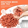 ROHSCE Brick and Mortar Construction Set, DIY Building Blocks for