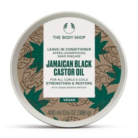 The Body Shop Leave in Conditioner – Jamaican Black Castor Oil – For All Curls & Coils 400 ml
