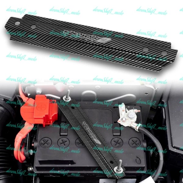 Unbranded Universal Skunk-2 Carbon Aluminum Car Battery Tie Down Mount