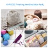 15PCS Large Eye Finishing Yarn Needles for Crochet Knitting Craft,Weaving