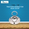 Marine City 316 Grade Stainless Steel Round Flush Boat Hatch