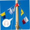 Mipcase Flagpole Replacement Cotton Rope Thick Long Durable Halyard Line