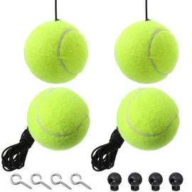 4 Sets Garage Parking Aid Ball Parking Guide System Sensor Assistant Kit, Include 4 Retracting Ball with Rope, 4 Adjustable Clips and 4 Screw Hooks, Garage Car Stop Indicator for Vehicles