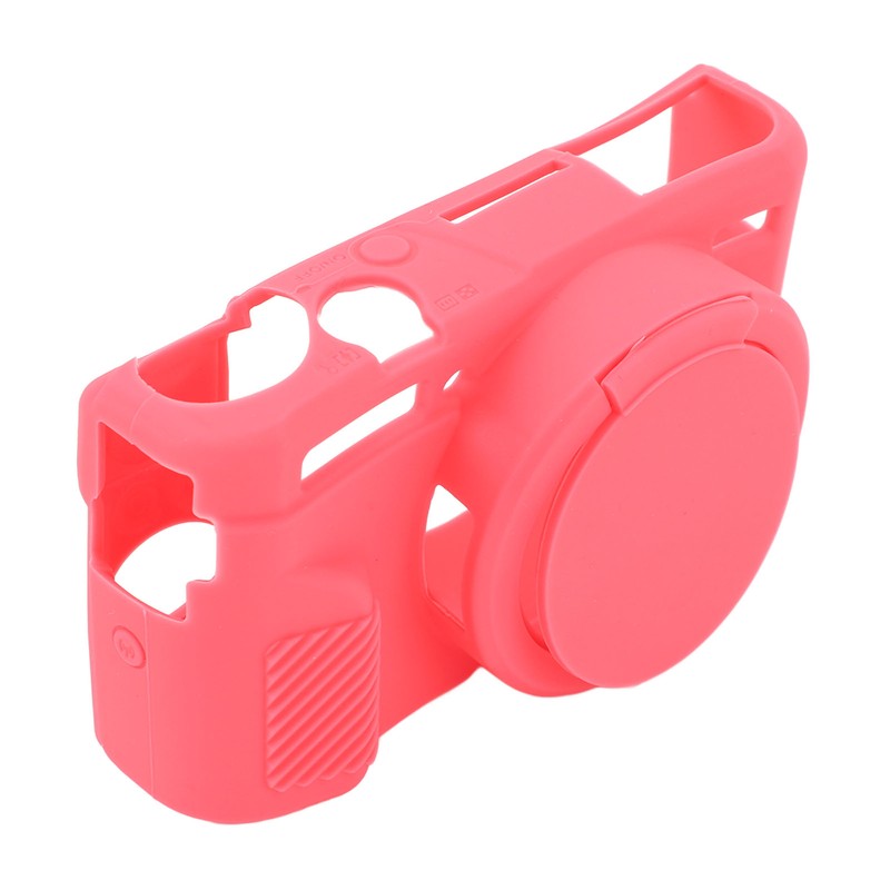Camera Silicone Case with Removable Lens Cover Precise Cutouts Soft