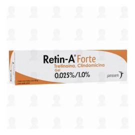Gel Antiacné Retin-A Forte Janssen Día/Noche 30g Libre Parabenos