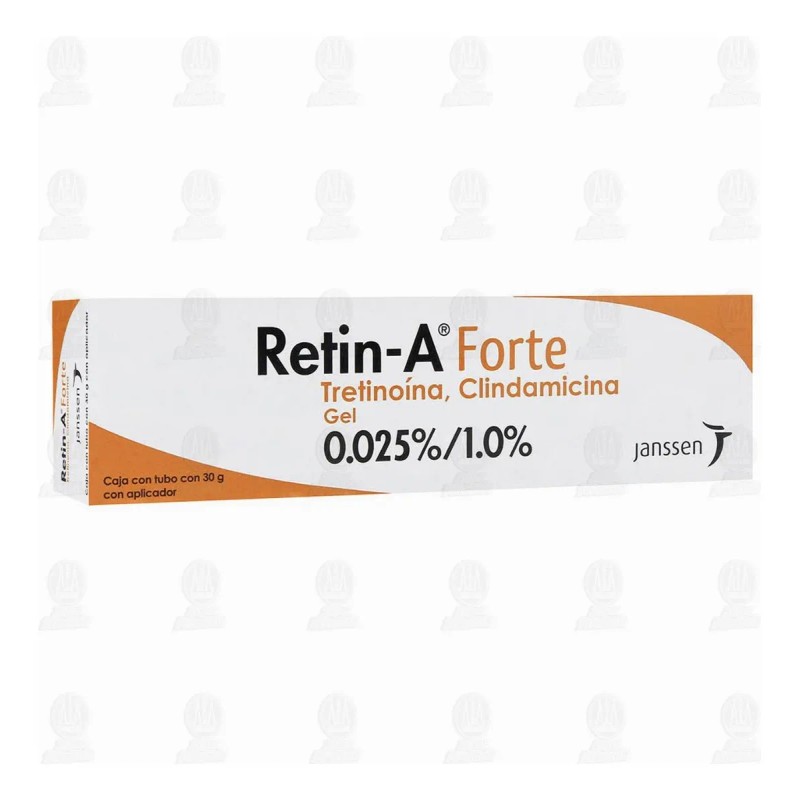 Gel Antiacné Retin-A Forte Janssen Día/Noche 30g Libre Parabenos