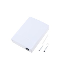 Create idea FTTH Fiber Optic Socket 120x90x25mm 2 Port Fiber Optic Terminal Junction Box Socket 2 Port Fiber Optic Socket Box for Homes Offices Shopping Malls