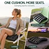 Lumbar Support Pillow, Inflatable Seat Cushion, Lightweight Car Back Cushion,