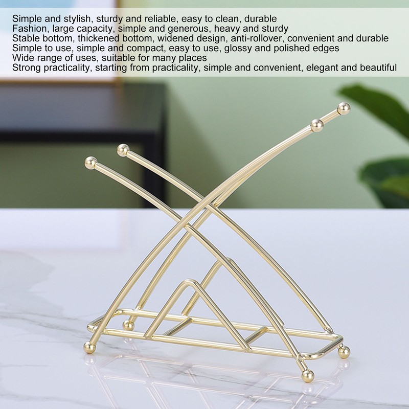 Napkin Holder Fashion Elegant Thickened X Shaped Hotel Table Napkin