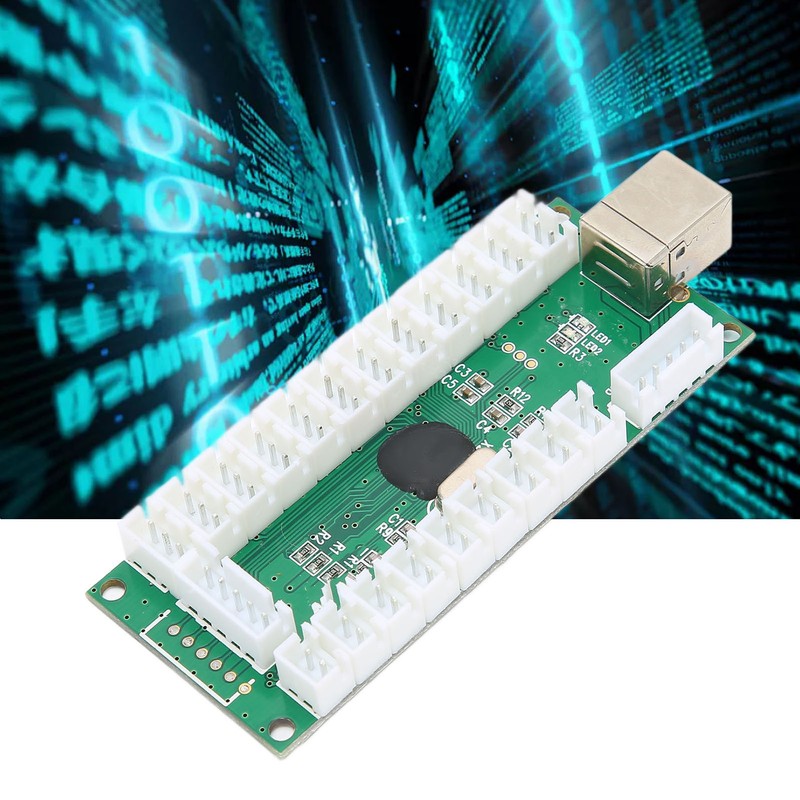 QM070921 Arcade Game Encoder with USB Cable Durable Zero Delay