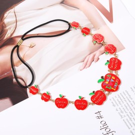 YAHPERN Teacher Headbands for Women Teacher Accessories Cute Headbands Back to School Hair Accessory Teacher Appreciation Gifts