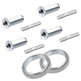 CQSPMOTO Gy6 Kit de pernos de escape y juntas para scooters de 50 cc, 125 cc, 150 cc, cuatrimoto, ciclomotor, cuatrimoto, cuatrimoto, 4 ruedas, para 10 unidades