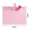 Silicone Painting Mat Washable Art Mat with Foldable Water Cup