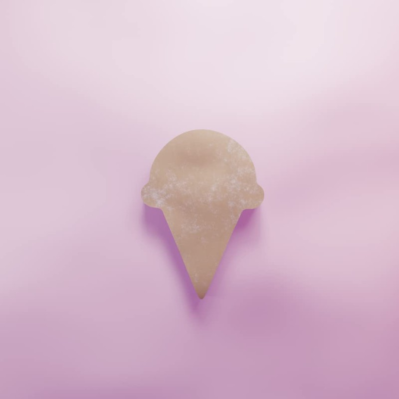 Ice Cream Cone Cookie Cutter - 3 Sizes