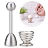 Pretop Egg Topper with Egg Cup – Egg Opener, Egg
