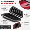 2-Pack Universal Car Hood Vent Stickers for Exterior Decor –