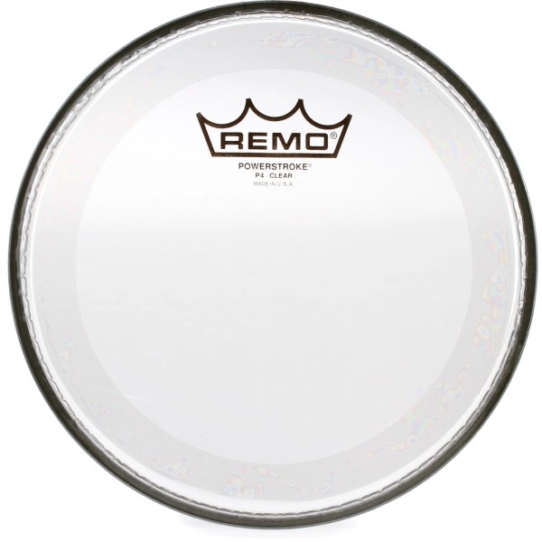 Remo Powerstroke P4 Clear Drumhead - 8 inch (3-pack) Bundle