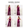 BLENCOT Sleeveless Velvet Jumpsuits For Women V Neck Spaghetti Straps