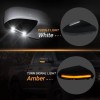 D-Lumina Smoked LED Side Mirror Turn Signal Light For Dodge