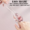 NICEIN 2 Stück Hand-und Fingermassagegerät, Double Roller Handmassagegerät, Finger Massageringe,