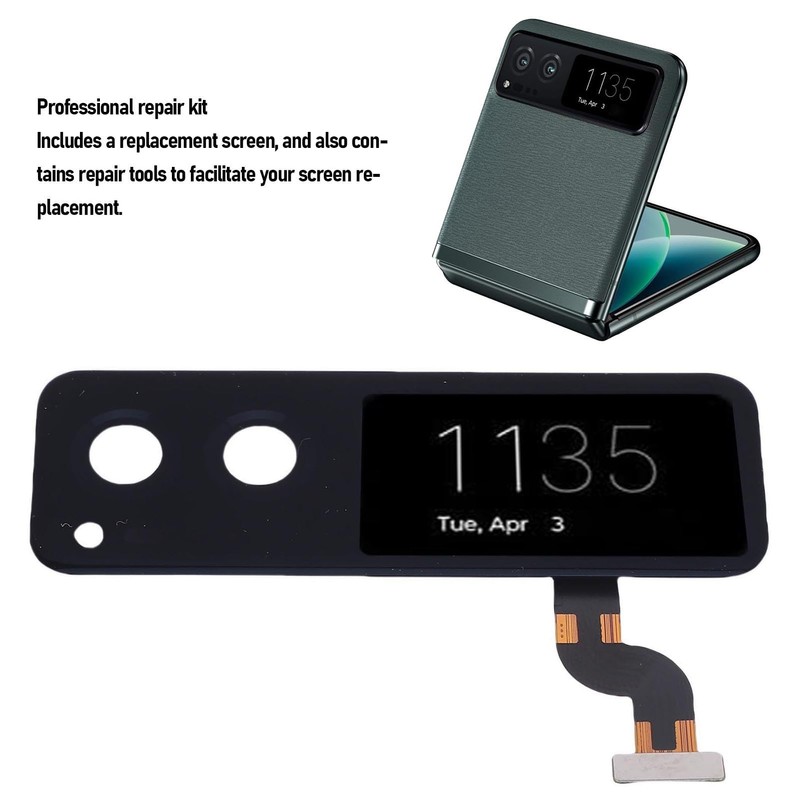 Yoidesu for Moto Razr + 2023 Screen Replacement Kit Razr